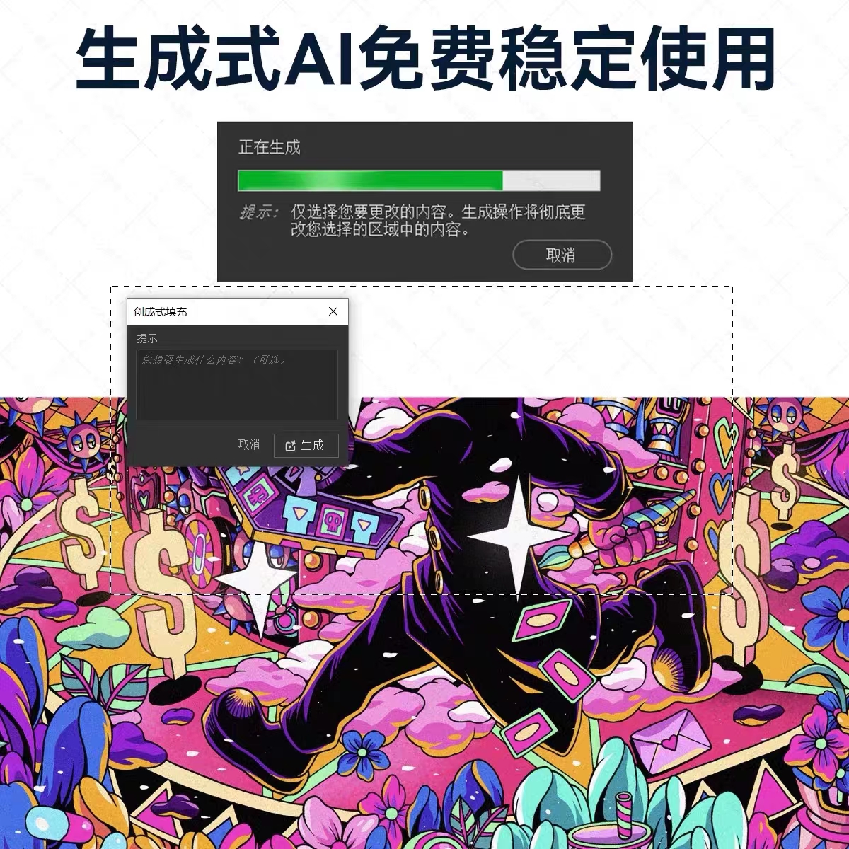 图片[1]-Adobe全家桶2026正版订阅Ps Ai创成式填充 Firefly萤火虫 提供给您账号-玩客空间